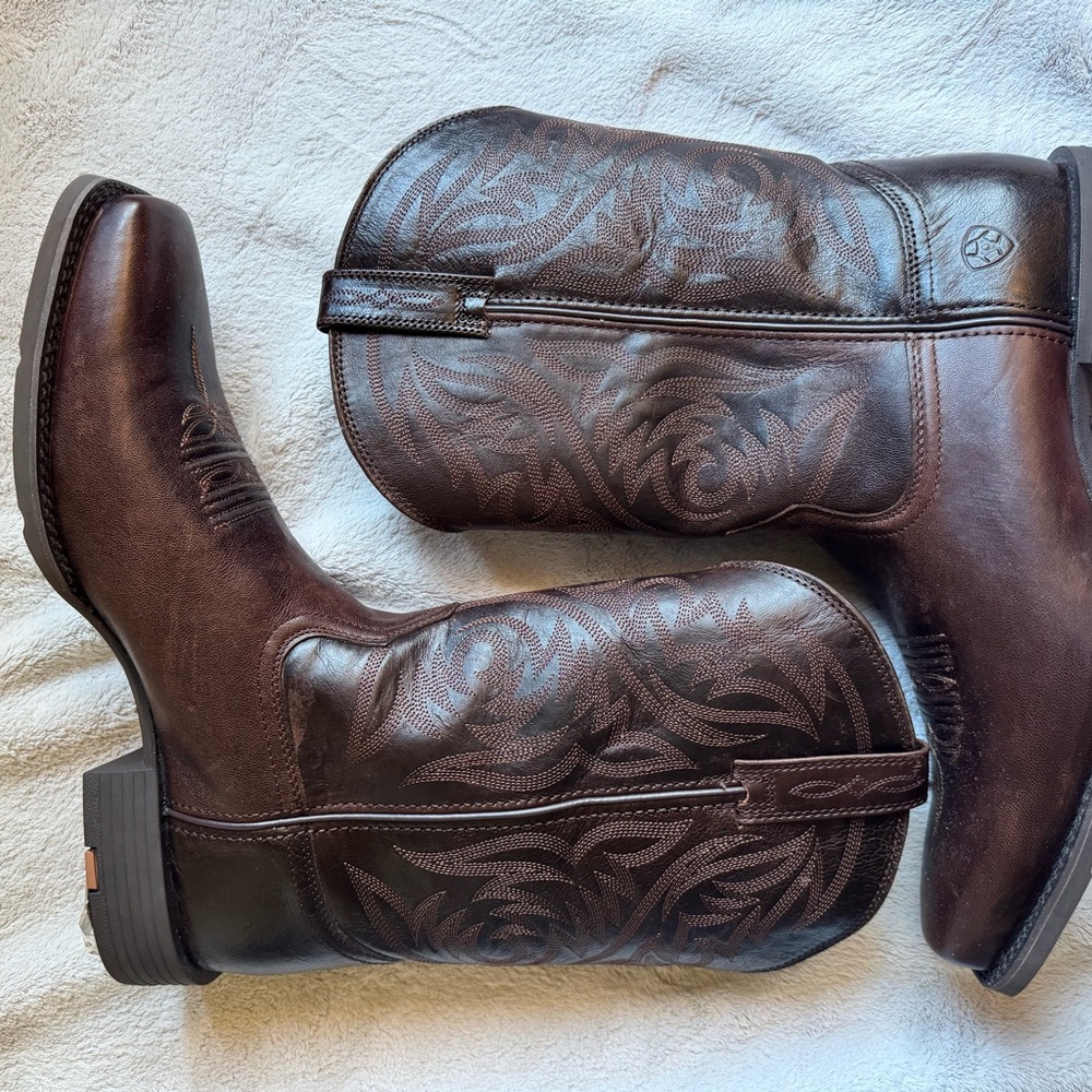 Ariat Men's Brown Leather Boots size 12.5